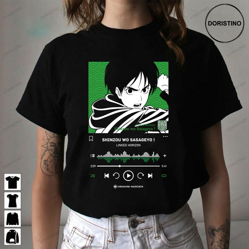 Music Shinzou Wo Sasageyo Awesome Shirts